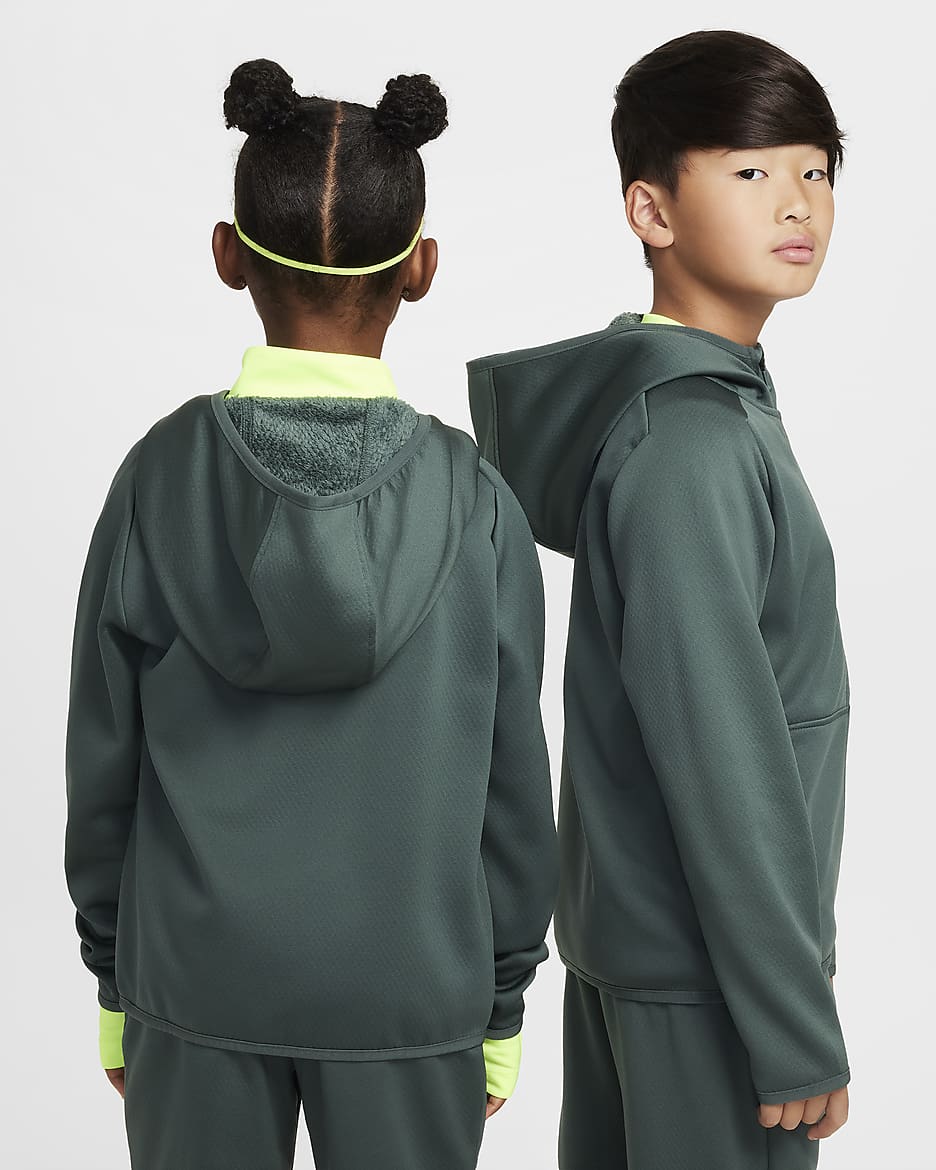 Nike Older Kids Therma FIT Winterized Training Hoodie. Nike MY